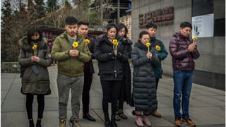 地震采访显人文关怀