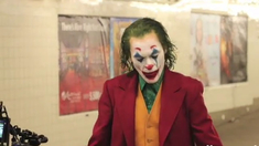 小丑 纽约布鲁克林地铁拍摄片场