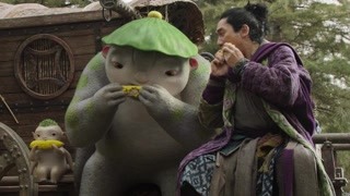屠四谷得知小妖王胡巴能换重金 于是打算骗他回去领赏金