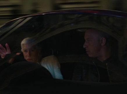 《速度与激情9》海伦·米伦载范·迪塞尔伦敦漂移 献系列飙车首秀
