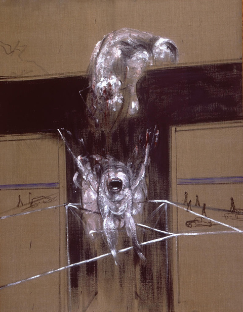 弗兰西斯·培根-Fragment of a Crucifixition,1950 第1页