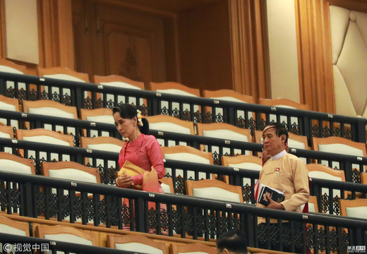 温敏赢得超过半数选票 当选缅甸总统 第1页