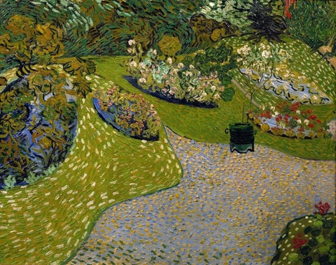 梵高-Garden at Auvers 第1页