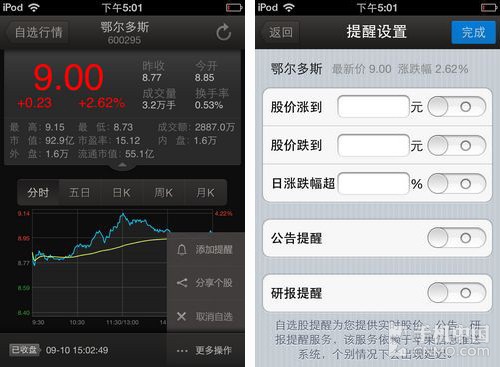 手机炒股App自选股如何玩?