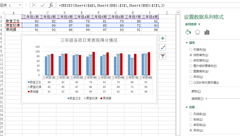 excel2013制作图表的方法步骤详解