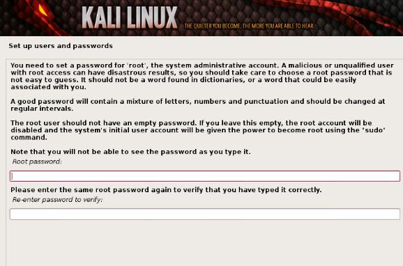 Kali Linux的安装步驟