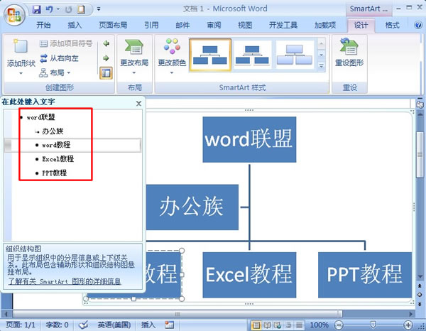 word怎樣制作組織結(jié)構(gòu)圖