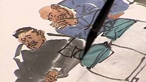 没骨人物画示范下