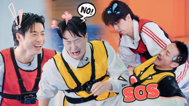 第10期课间游戏：泡沫争夺战 蒋易孙天宇鲨疯了