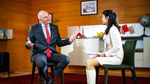 瑞士大使谈中瑞经贸合作