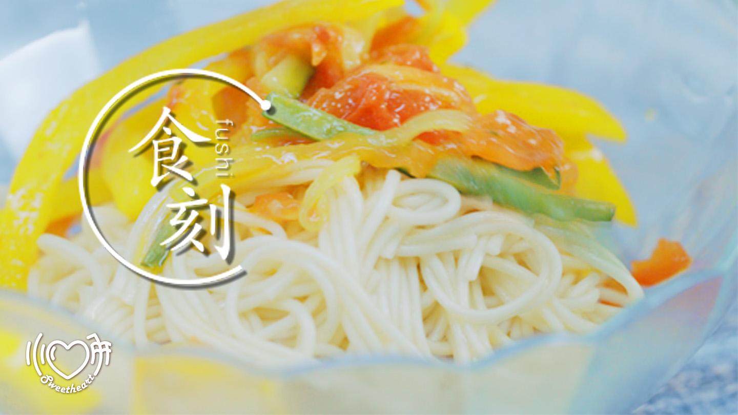 提高宝宝抵抗力，一碗鸡茸拌面就够了