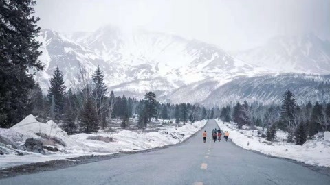 長白春雪，不負熱愛