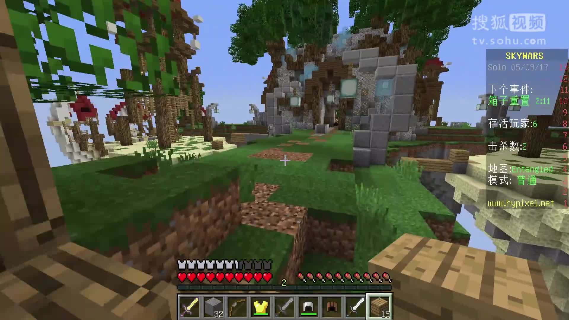 卡慕minecraft我的世界服务器小游戏视频