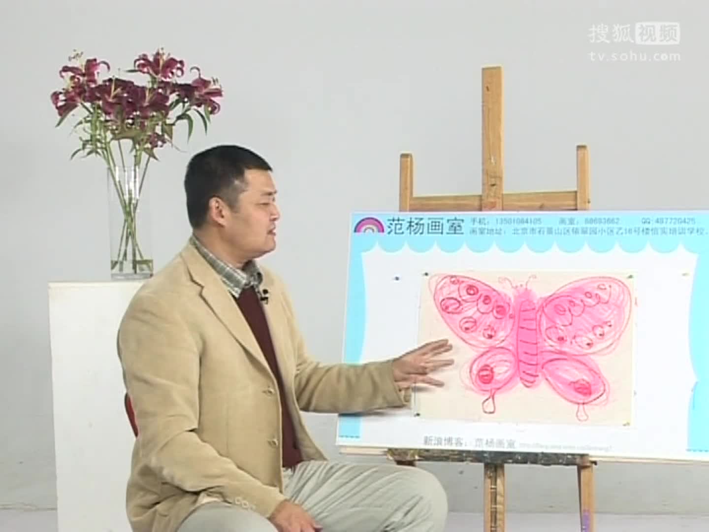 天才小画家-想象力创作-蝴蝶