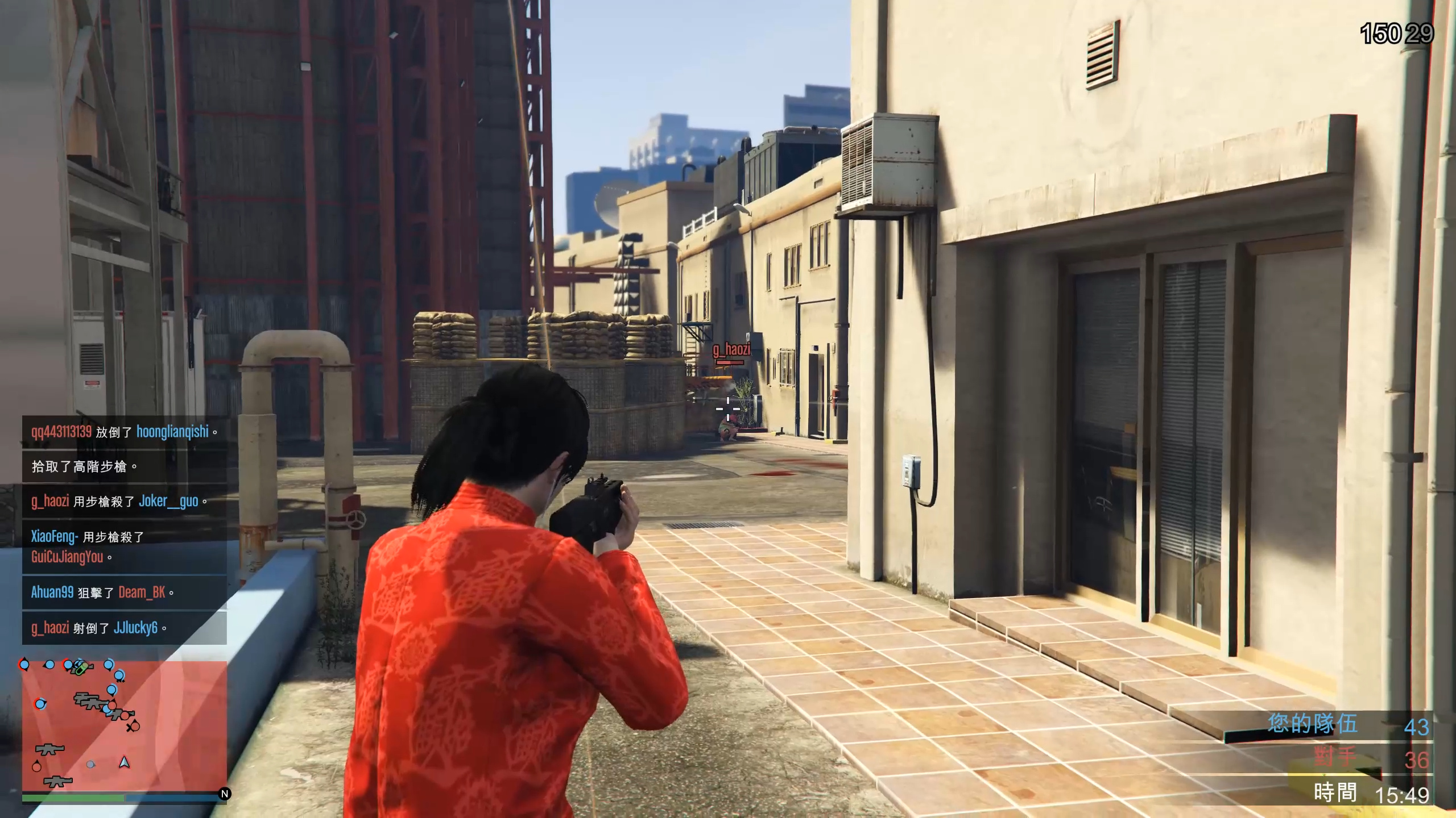乐美解说gta5 影视城内团队巷战 萌新队居然战胜了毒瘤队