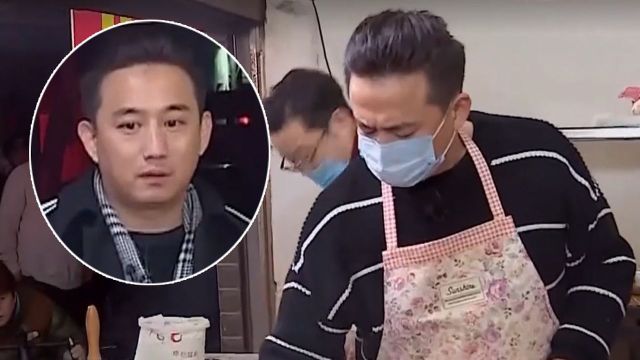 黃磊化身早餐店店長手忙腳亂炸油條