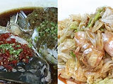 长沙剁椒鱼头VS青岛大虾炒白菜