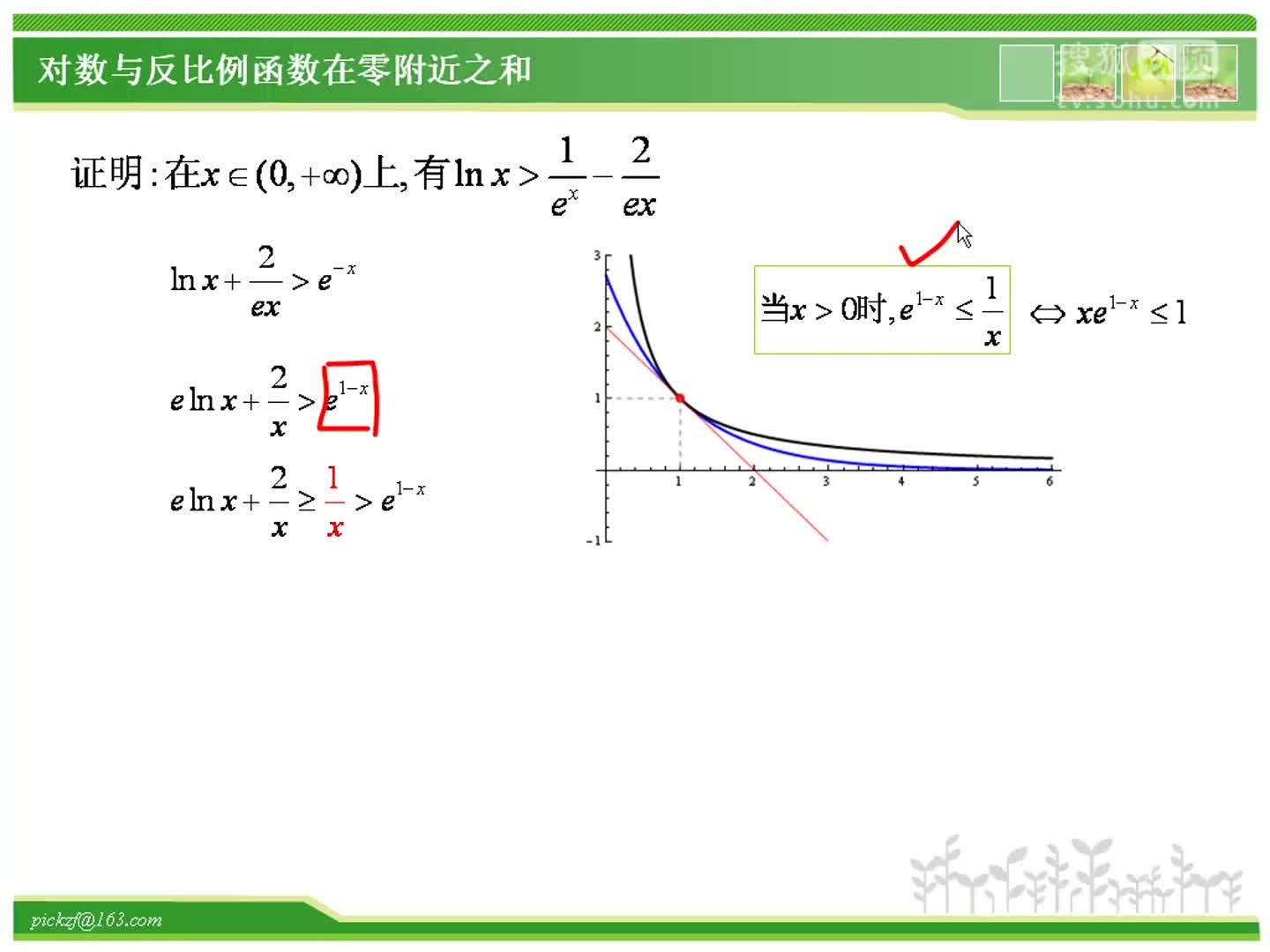 对数与反比例饿函数之和