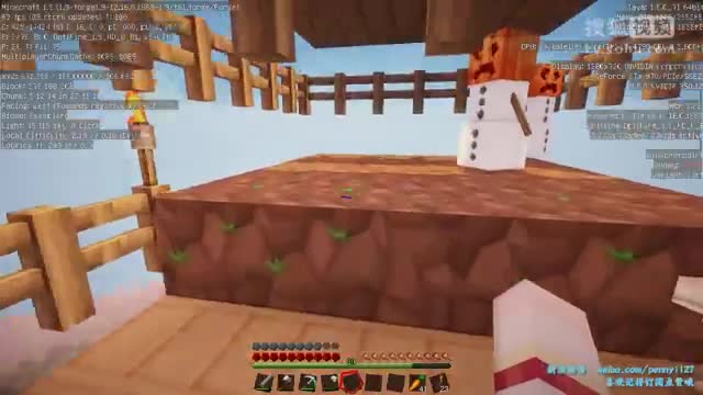 暮云1.9原版小白單人生存第二季第18集 自己都跑成了千里馬 Minecraft我的世界