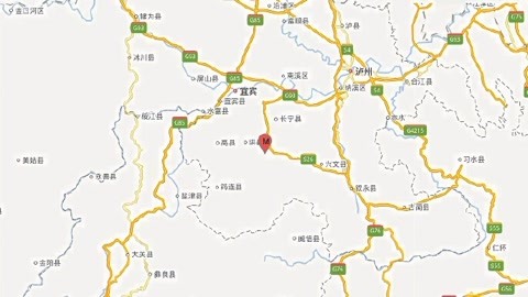 四川宜宾市长宁县发生4.8级地震 震源深度10千米