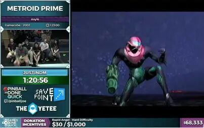 [图]【SGDQ2016】银河战士Prime 1小时20分钟56秒速通 by MickeyGnou