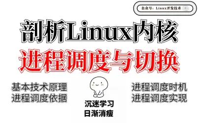 [图]Linux---剖析Linux内核进程调度与切换