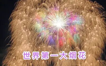 [图]世界No.1第一大烟花 | 日本花火 四尺玉 凤凰乱舞