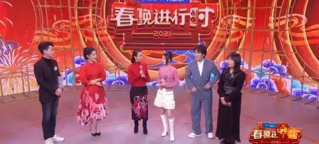 [图]2021春晚进行时张韶涵李玟cut