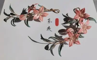 [图]【缠花】十二花神系列·三月桃花