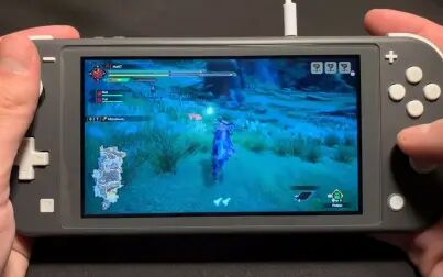 [图]怪物猎人崛起在switch lite上的效果2