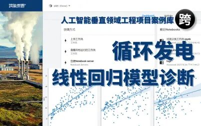 [图]循环发电线性回归模型诊断 - 人工智能垂直领域工程项目案例库