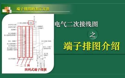 [图]电气二次接线图之端子排图介绍