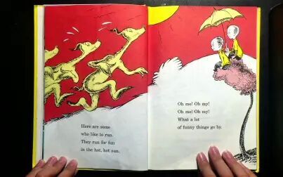 [图]英文绘本朗读 One Fish Two Fish Red Fish Blue Fish 【by Dr.Seuss】