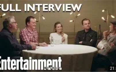 [图]Once upon a time in Hollywood roundtable-