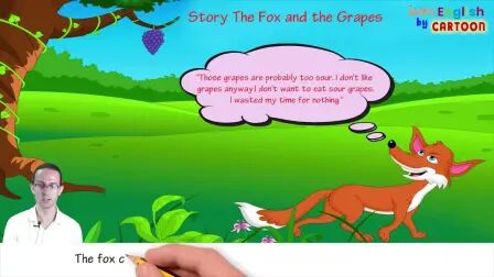 [图]Spoken English Listening - Story in English- The Fox and the Grapes