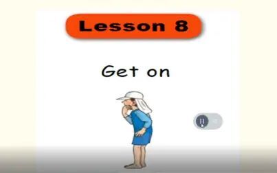 [图]典范英语1a Lesson8 Get on