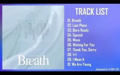 [图][Full Album] GOT7 - Breath of Love Last Piece 新专歌曲收录