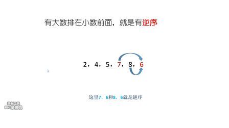 [图]逆序和逆序数