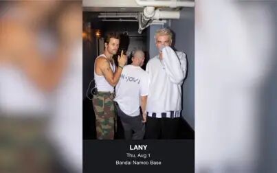 [图]【LANY】【MALIBU NIGHTS Tour】 live 20190801 上海全场 字幕版