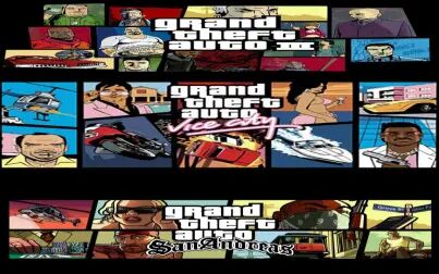 [图]GTA3、GTA VC、GTA SA汉化版+Up自制宣传视频【下载方式在简介】