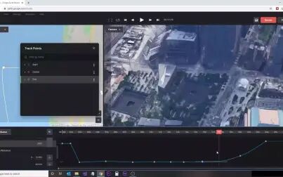 [图]谷歌地球Google Earth Studio里制作路线动画教程