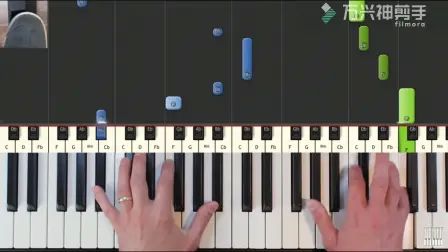 [图]All Of Me钢琴教程piano tutorial油管搬运synthesia