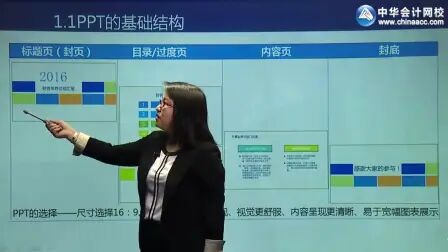 [图]财务主管年终PPT汇报技巧 全3讲 主讲-张立军 视频教程