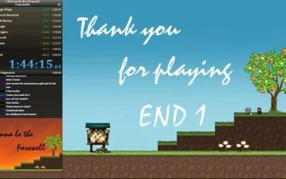 [图]【Wolfiexe】I Wanna Be The Farewell True Ending any% in 1:44:15