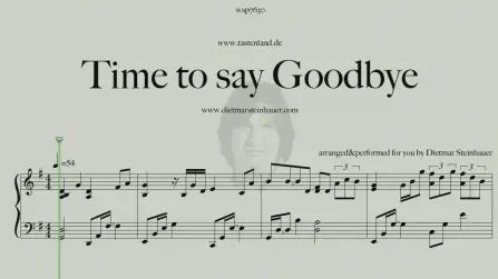 [图]Time to say Goodbye 钢琴曲