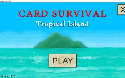 [图]Card Survival(卡牌版鲁滨逊漂流记,荒岛求生!)试玩