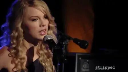 [图]【泪洒吉他】Taylor Swift - Teardrops on My Guitar (Live Stripped) 2009