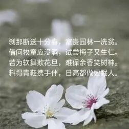 [图]唐伯虎落花诗三十首(一)