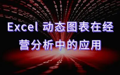 [图]Excel动态图表在经营分析中的应用