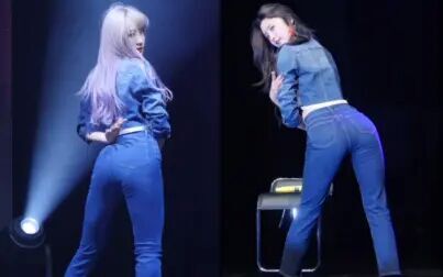 [图]【EXID】抖抖抖+把妹 HaNi&正花饭拍171107《FullMoon》Showcase